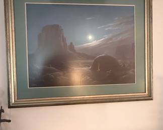 Dalhart Windberg "Moonlit Encampment" Print