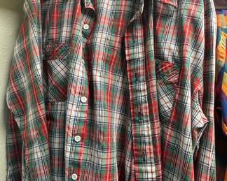 Kingsport Vintage Plaid Button-Down Shirt