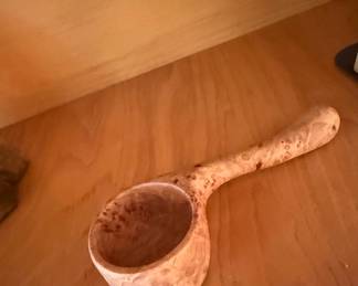Hand-Carved Curly Birch Kuksa Cup
