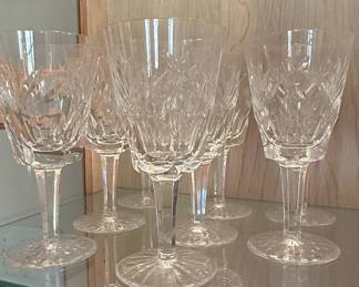 Waterford Crystal Lismore Claret Wine Glasses