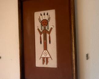 Navajo Sand Painting Wall Art