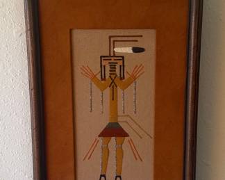 Navajo Yei Sand Painting