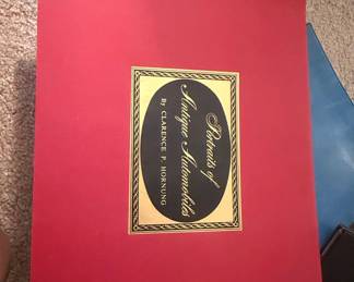 Portraits of Antique Automobiles by Clarence P. Hornung (1965)