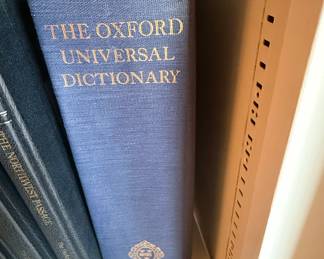 The Oxford Universal Dictionary, Third Edition Revised with Addenda