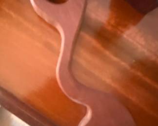 Mid-Century Modern Hand-Carved Wooden Bottle Opener