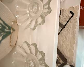 Fostoria Colony Clear Glass Candle Holder