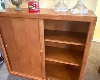 Mid Century Modern Sliding Door Cabinet
