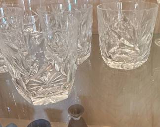 American Brilliant Period Cut Glass Tumblers