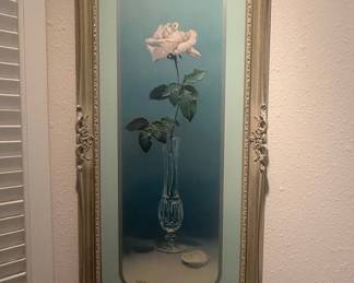 Dalhart Windberg "Gift of Love" Rose in Vase Print