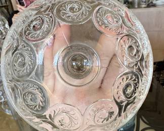 Fostoria Glass Company 'Versailles' Pattern Compote or Serving Dish