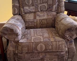 Standard Upholstered Recliner Armchair