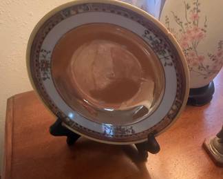 Vintage Lustreware Decorative Plate