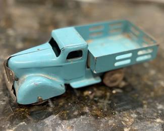 1930's Kingsbury Steel Flatbed Truck