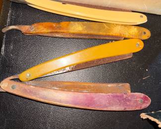 Antique Straight Edge Razors