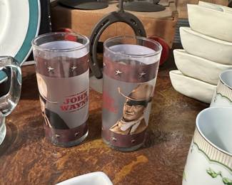 John Wayne Glassware
