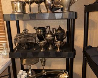 Silver Plated Vintage Serving pieces