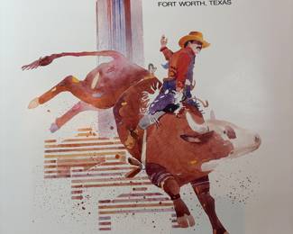 Southwester Expo and Livestock Show poster 94th edition 1990