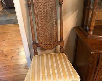 Cane Back Dining chairs