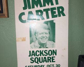 1980 Jimmy Carter Presidential poster
