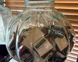 Large Jar of Matchbooks