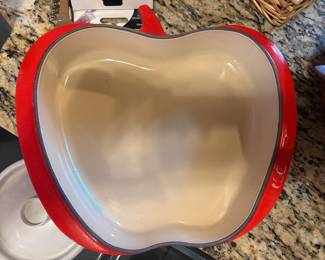 Le Creuset Apple Shaped Baker