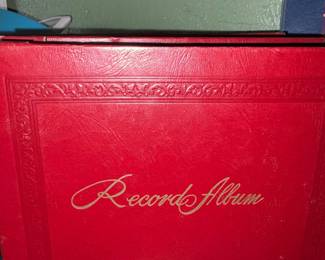 45- Vinyl records in albums