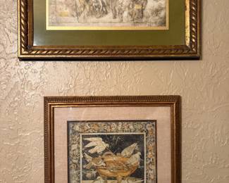 Michelangelo and Giovanni framed art prints