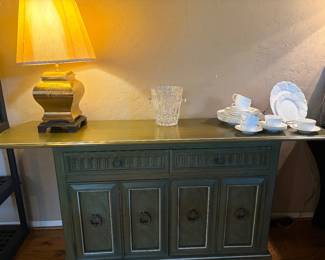 Thomasville Sage Green Buffet/ Sideboard