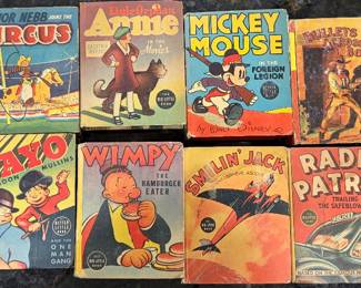 Large Selection of Big Little Books 1930's