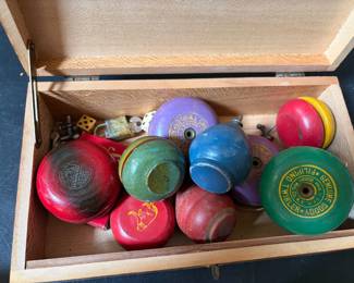 Vintage Wooden YoYo's