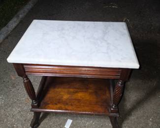 Marble table