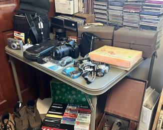 cameras, cd's and more