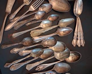 Antique flatware