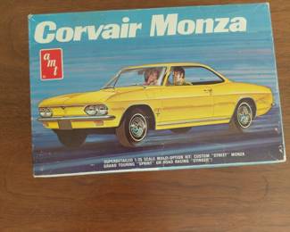 AMT Corvair Monza model car kit in original box