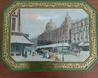 Harrods of London decorative tin
