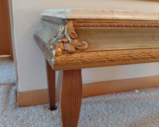 Wood bench