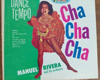 Manuel Rivera Dance Tempo Cha Cha Cha vinyl LP record
