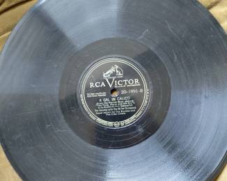 RCA Victor 78 rpm record
