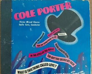 Cole Porter RCA Victor 78 rpm record album set