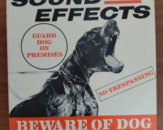 Sound Effects Vol 11 Beware of Dog vinyl LP record