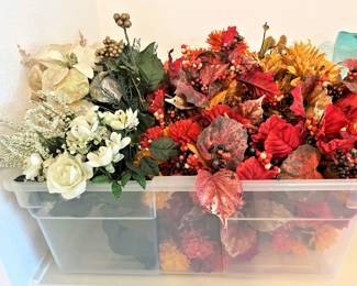 Silk floral stems