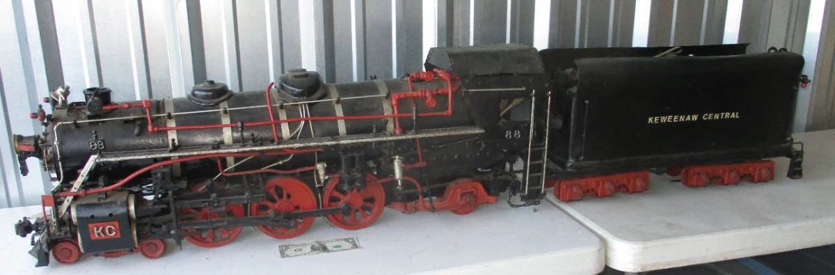 1951 Keweenaw Peninsula Steam Locomotive