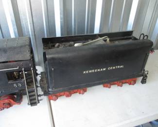 1951 Keweenaw Peninsula Steam Locomotive Tender