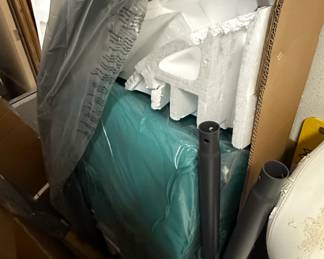 Unassembled Metal Frame Office Chair