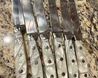 Fortessa Pearlized Steak Knives