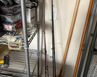 Vintage Penn Fishing Rod and Reel Combinations