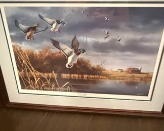 Robert Hautman Northern Flight Framed Print Signed and Numbered