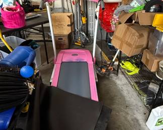Sunny Health Fitness P Pink Treadmill