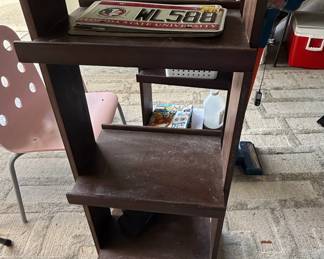 Modern Modular ThreeTier Open Shelf