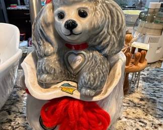 Jim Beam Tiffany Poodle Decanter